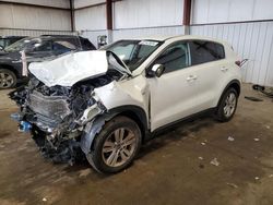 Salvage cars for sale at Pennsburg, PA auction: 2018 KIA Sportage LX