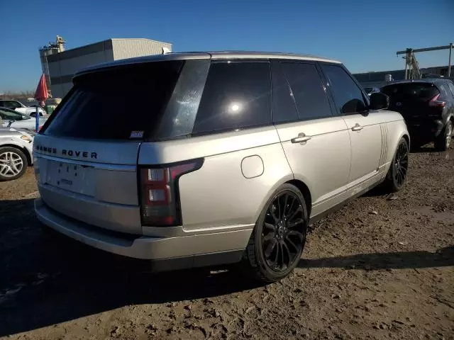 2016 Land Rover Range Rover HSE