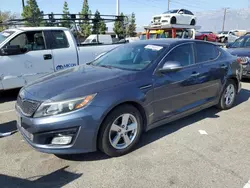 KIA salvage cars for sale: 2015 KIA Optima LX