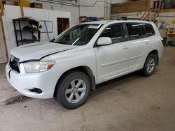 Salvage cars for sale at Ham Lake, MN auction: 2009 Toyota Highlander