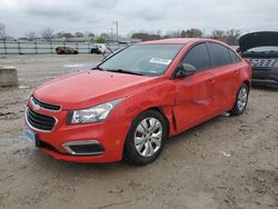 Salvage vehicles for parts for sale at auction: 2015 Chevrolet Cruze LS