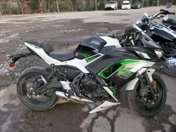 Kawasaki salvage cars for sale: 2022 Kawasaki EX650 N