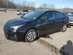 Salvage cars for sale at Marlboro, NY auction: 2018 Toyota Prius