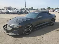 Salvage cars for sale at Los Angeles, CA auction: 2020 Ford Mustang