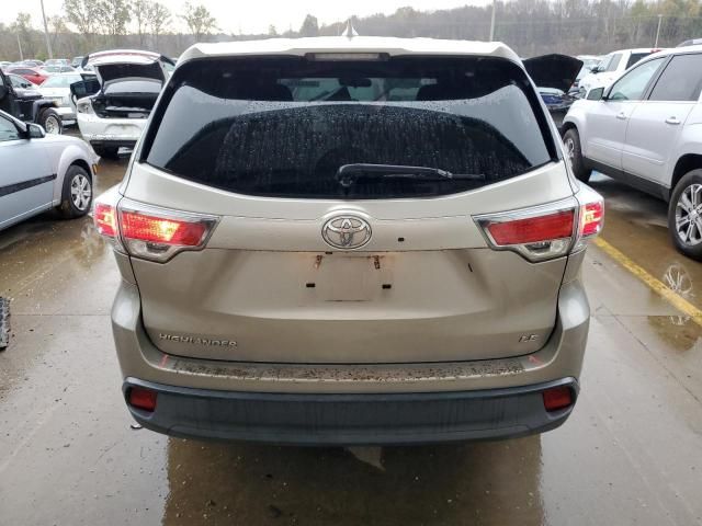 2015 Toyota Highlander LE