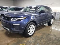 Land Rover salvage cars for sale: 2017 Land Rover Range Rover Evoque SE