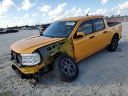 Salvage cars for sale at West Palm Beach, FL auction: 2023 Ford Maverick XL