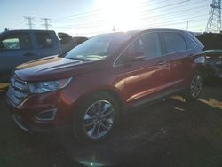 Ford salvage cars for sale: 2018 Ford Edge Titanium