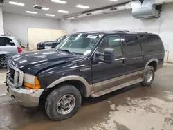 Ford Excursion Limited salvage cars for sale: 2000 Ford Excursion Limited