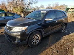 KIA Sorento salvage cars for sale: 2015 KIA Sorento LX