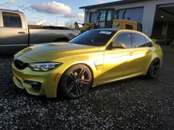 Salvage cars for sale at Eugene, OR auction: 2018 BMW M3