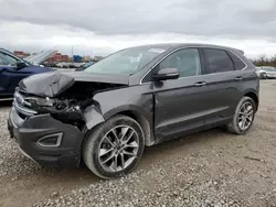 Salvage cars for sale at Columbus, OH auction: 2016 Ford Edge Titanium