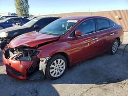 Carros salvage sin ofertas aún a la venta en subasta: 2015 Nissan Sentra S