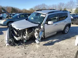 Salvage SUVs for sale at auction: 2020 Jeep Renegade Latitude