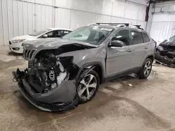 Jeep Vehiculos salvage en venta: 2019 Jeep Cherokee Limited