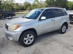 Salvage cars for sale at Fort Pierce, FL auction: 2005 Toyota Rav4