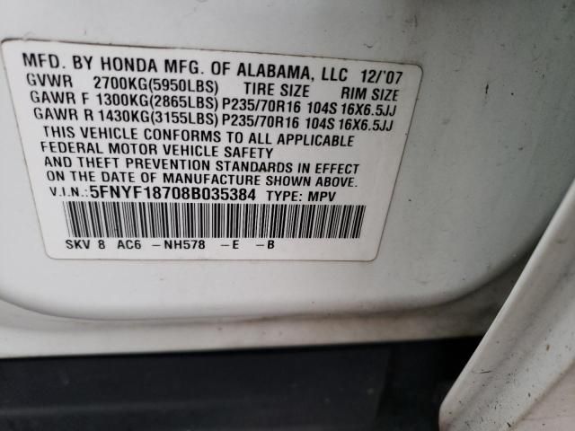 2008 Honda Pilot EXL