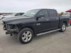 Salvage cars for sale at Grand Prairie, TX auction: 2015 Dodge RAM 1500 SLT