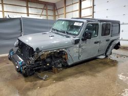 Jeep salvage cars for sale: 2023 Jeep Wrangler Sahara 4XE