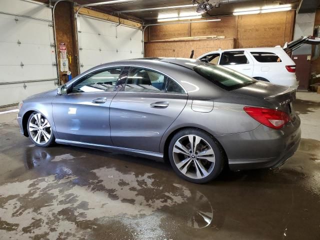 2018 Mercedes-Benz CLA 250 4matic