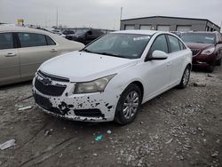 Chevrolet salvage cars for sale: 2011 Chevrolet Cruze LT