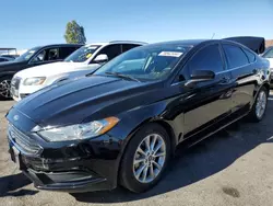 Ford Vehiculos salvage en venta: 2017 Ford Fusion SE