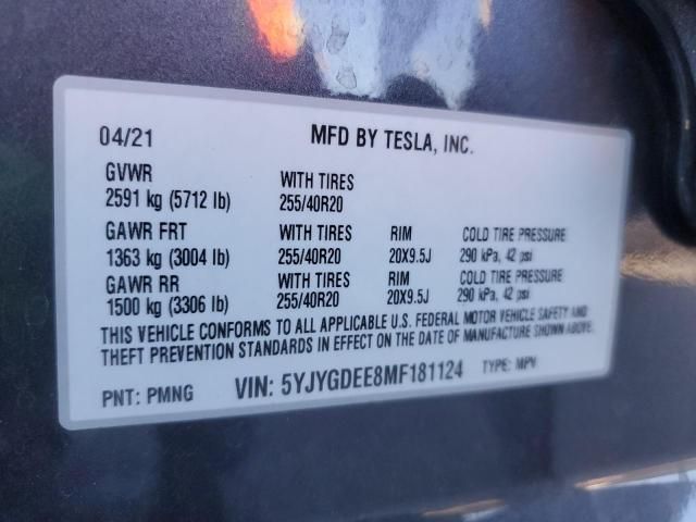 2021 Tesla Model Y