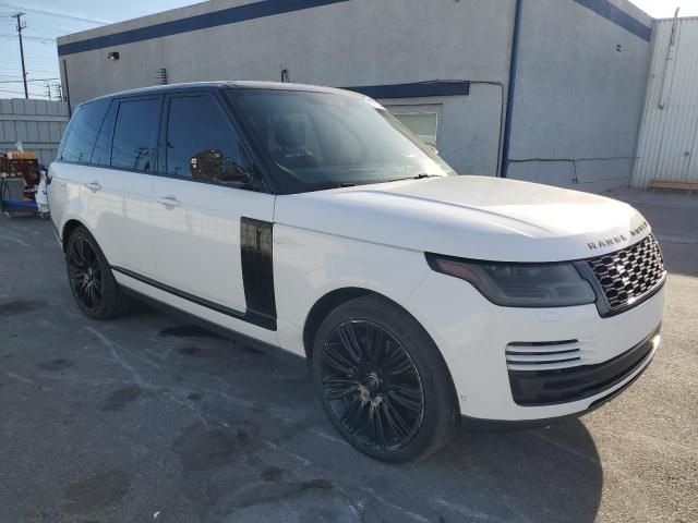 2019 Land Rover Range Rover HSE