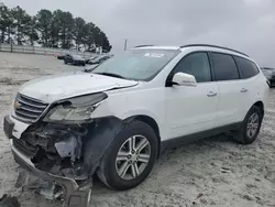 Salvage cars for sale from Copart Loganville, GA: 2016 Chevrolet Traverse LT