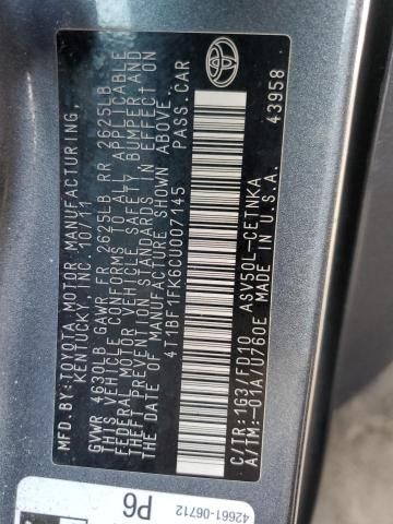 2012 Toyota Camry Base