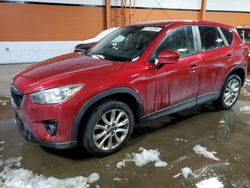 Salvage cars for sale from Copart Rocky View County, AB: 2015 Mazda CX-5 GT