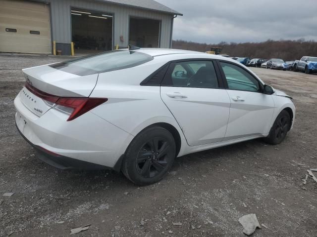 2023 Hyundai Elantra Blue