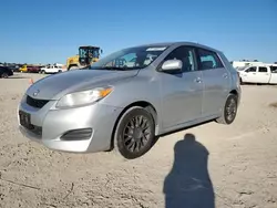 Toyota salvage cars for sale: 2009 Toyota Corolla Matrix