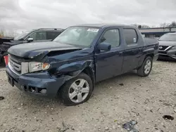 Salvage cars for sale at Wayland, MI auction: 2010 Honda Ridgeline RTL