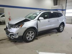 Chevrolet salvage cars for sale: 2017 Chevrolet Traverse LT