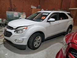 Chevrolet Equinox Vehiculos salvage en venta: 2017 Chevrolet Equinox LT