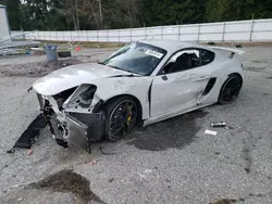 Porsche salvage cars for sale: 2021 Porsche Cayman GT4