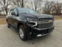 Salvage cars for sale at North Billerica, MA auction: 2022 Chevrolet Suburban K1500 LT