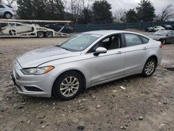 Salvage cars for sale at Madisonville, TN auction: 2017 Ford Fusion S