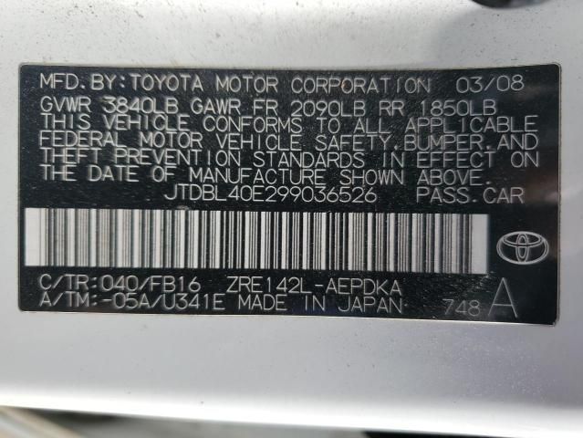 2009 Toyota Corolla Base