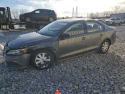 Salvage cars for sale from Copart Barberton, OH: 2016 Volkswagen Jetta S