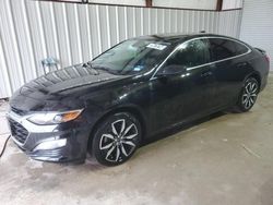 Salvage cars for sale at Temple, TX auction: 2022 Chevrolet Malibu RS