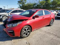 Salvage cars for sale from Copart Lexington, KY: 2019 KIA Forte FE