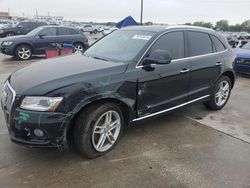 Salvage cars for sale at Grand Prairie, TX auction: 2017 Audi Q5 Premium Plus