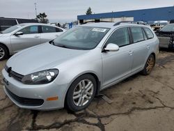 Vehiculos salvage en venta de Copart Woodhaven, MI: 2012 Volkswagen Jetta TDI