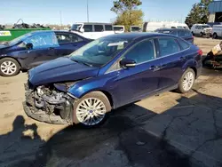 Ford Focus Titanium salvage cars for sale: 2017 Ford Focus Titanium