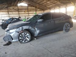 Honda salvage cars for sale: 2019 Honda Civic LX