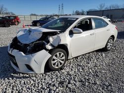 Toyota salvage cars for sale: 2016 Toyota Corolla L