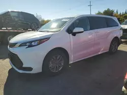 Toyota Vehiculos salvage en venta: 2024 Toyota Sienna LE