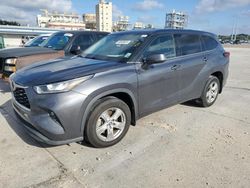 Salvage cars for sale at New Orleans, LA auction: 2020 Toyota Highlander L